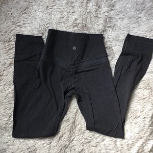 Lululemon Women’s Black Leggings 7/8 length Sz 2